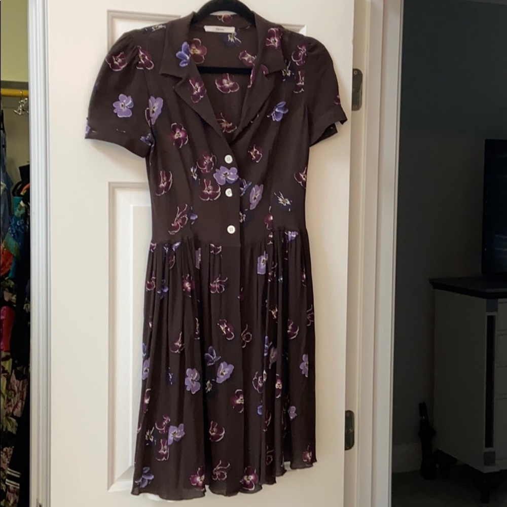 Gorgeous and fun Prada floral dress size 38